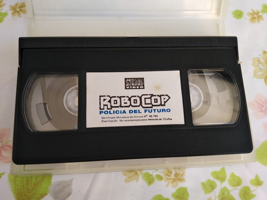 Cassete de Vídeo do Robocop