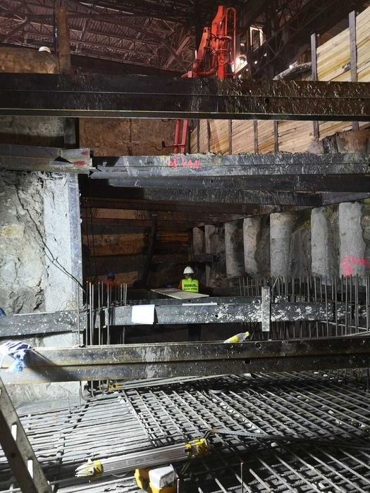 Larseny zabezpieczenia wykopów pale palisadyCFA, ścianki berlińskie,