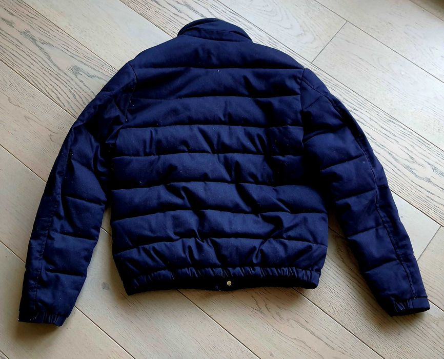 Kurtka męska ZARA DENIM XL gruba z kapturem