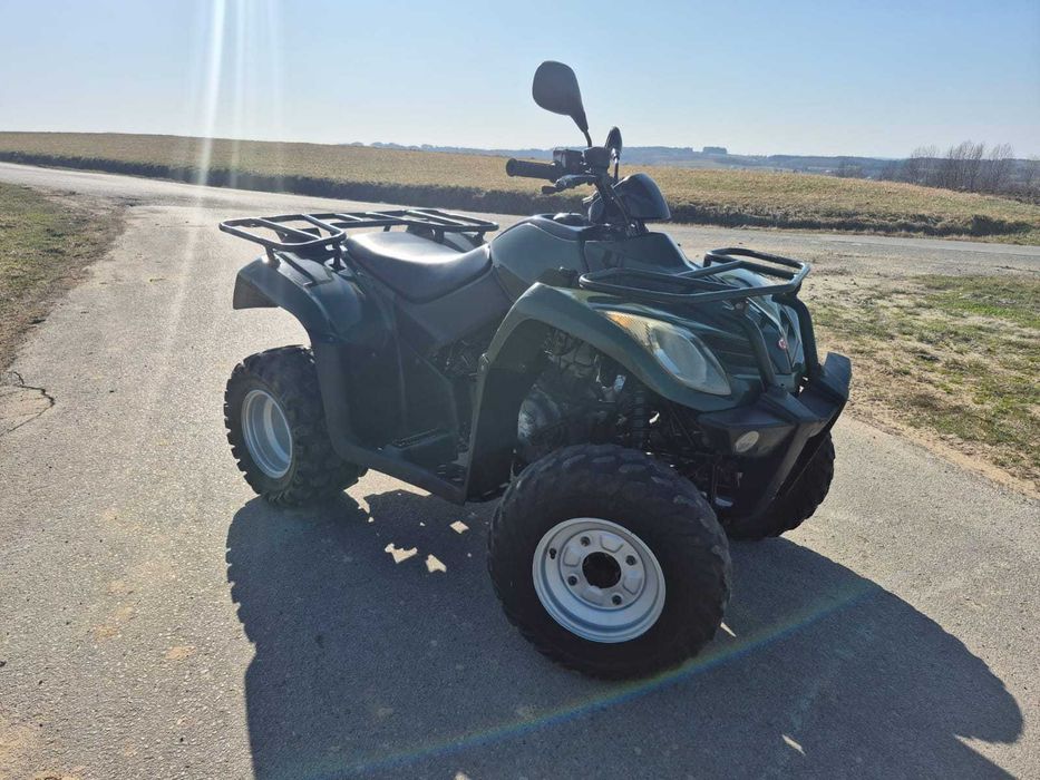 Quad Kymco MXU300 homologacja l7e
