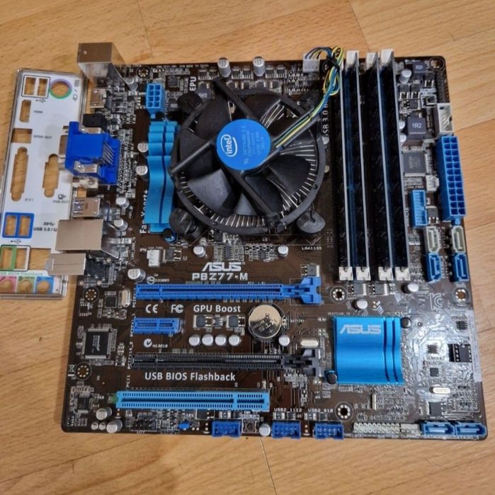 Intel i7-3770 3.9Ghz/ASUS P8Z77-M Комплект 8потоків для ПК