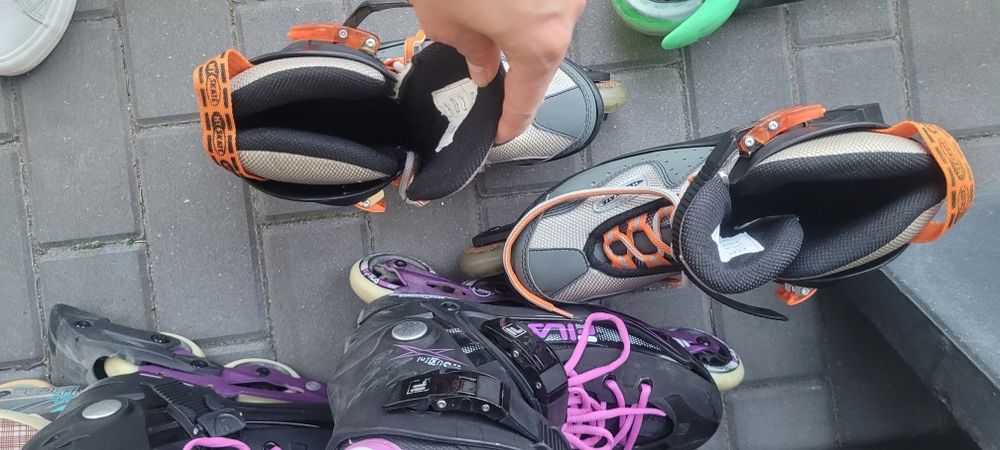Rolki Fila rozmiar  39. Stan bardzo dobry. K2 38 i hiSkate 38