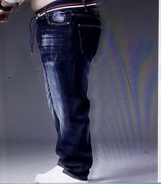 Ого-го какой размерчик новые стрейчевые летние джинсы батал 6XL