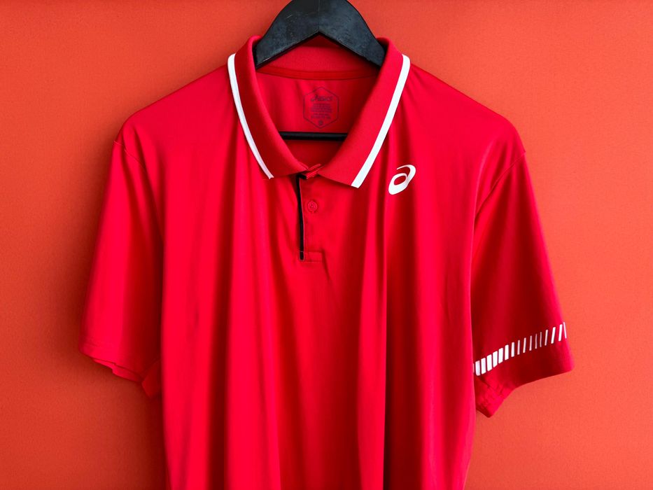 Asics чоловіча спортивна футболка з комірцем поло розмір XXL 2XL
