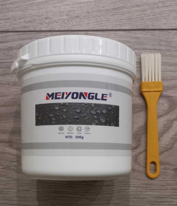 Selante Impermeável Transparente 500g + Pincel