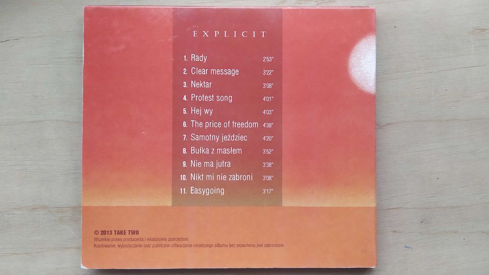 Explicit plyta CD