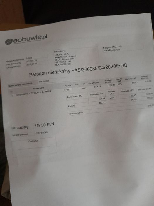 Skórzane sandałki damskie marki Unisa roz 37
