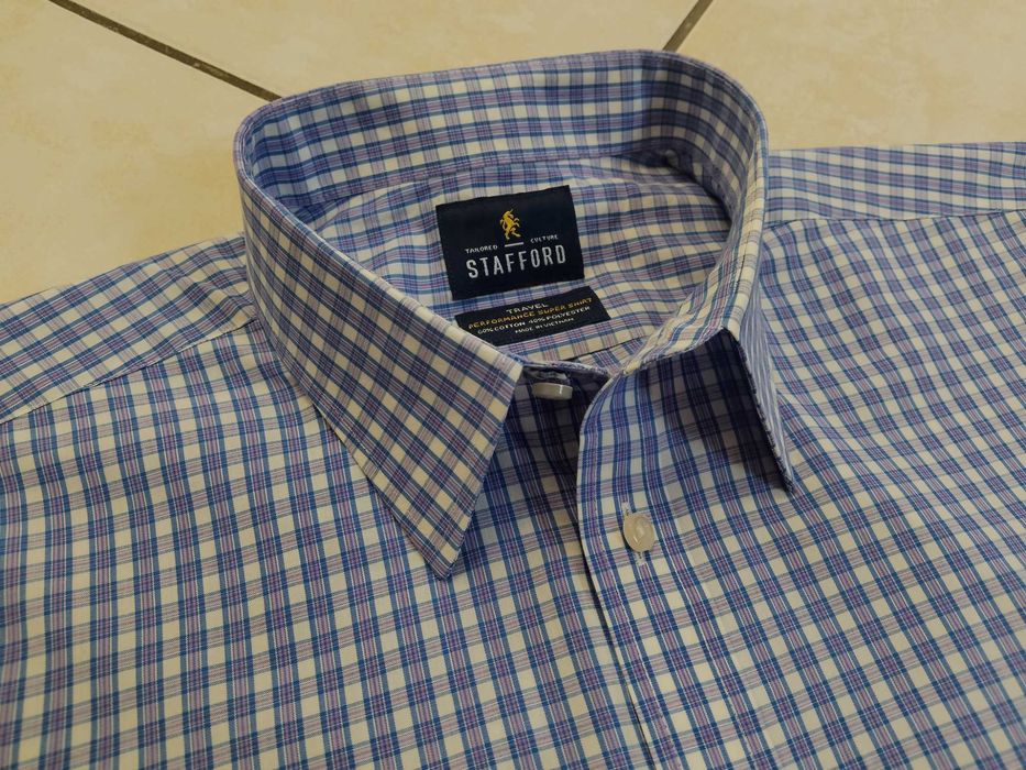 STAFFORD USA - NOWA! Markowa Koszula Męska rozmiar XL