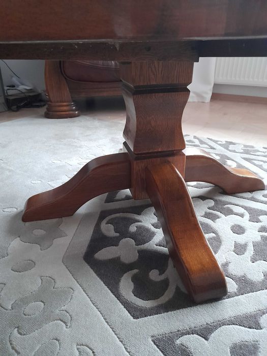 Ława, stolik - dębowy