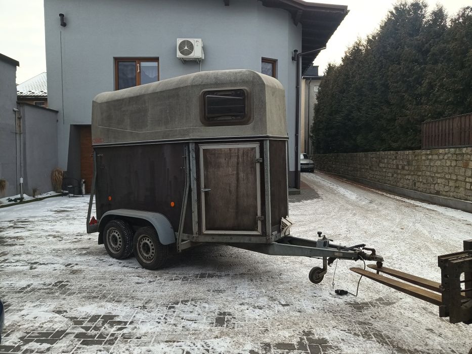 Przyczepa do przewozu koni  zwierząt  Bockmann Kat B  dmc 1300