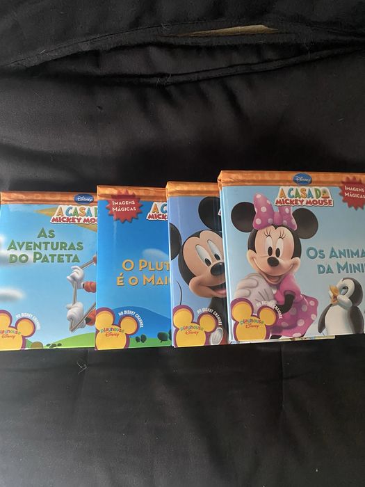 Livros Pack de 4 da Disney “A Casa do Mickey Mouse”