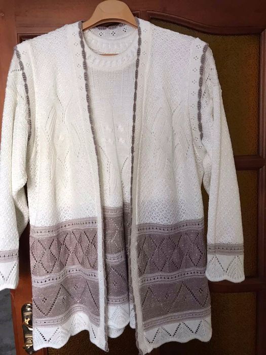 Комплект кофта з безрукавкою