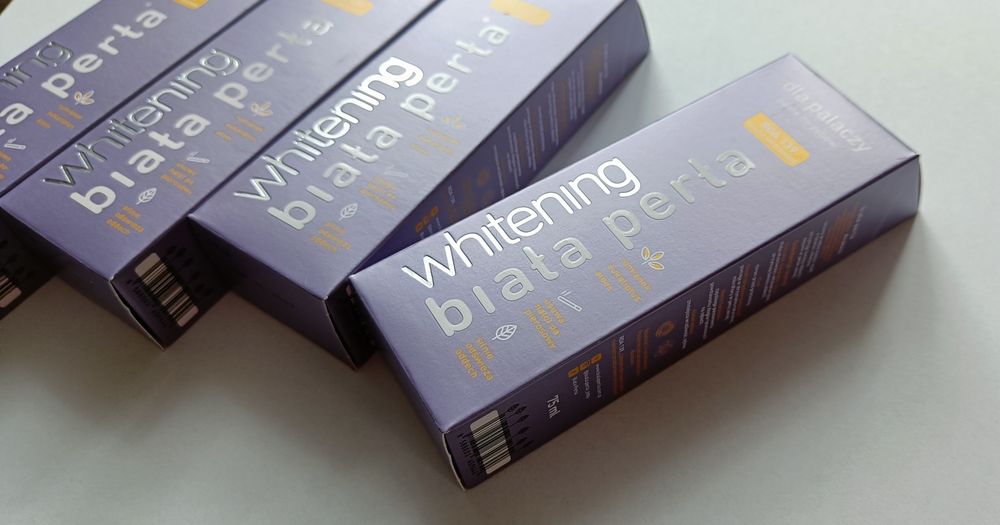 Biała Perła whitening dla palaczy pasta do zębów - 4 szt.