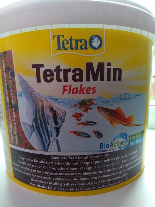 Корм для аквариумных рыб Tetra Min ( 10 грам -20 гривн.)