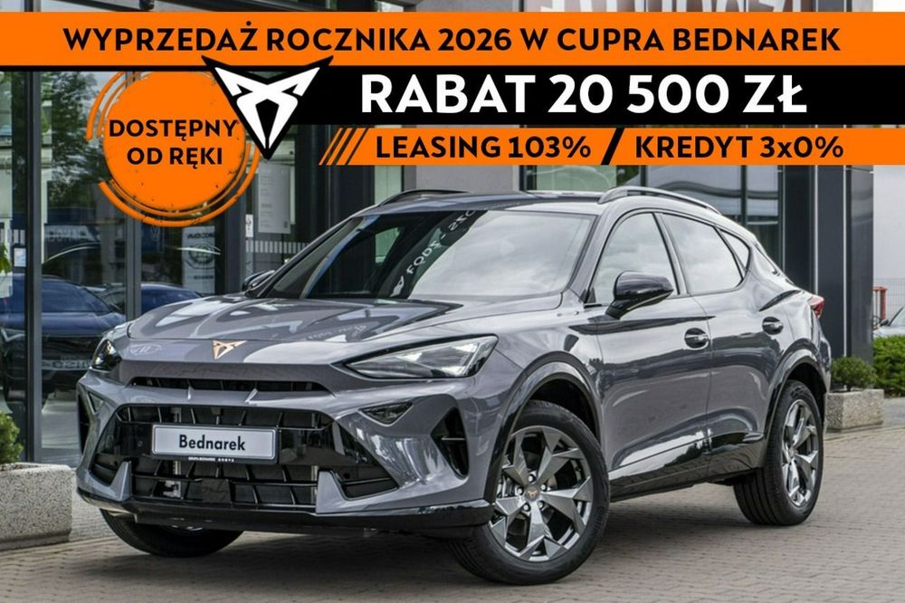Cupra Formentor 1.5 e-TSI 150 KM DSG - Dostępny od ręki!