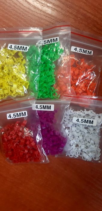 Obrączki,znaczniki na papugi ,kanarki ,egzotyka 26 r