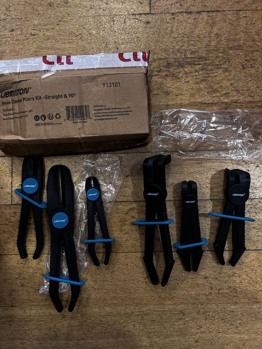 Conjunto alicate abraçadeira de mangueira Libraton - NOVO