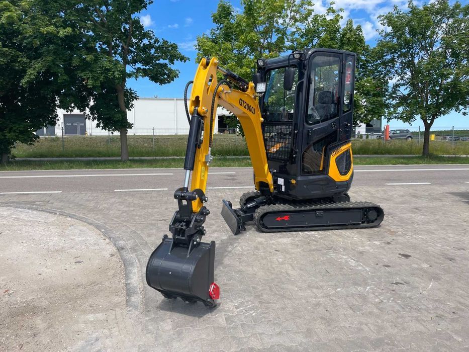 Koparka KUBOTA silnik, GT2000J, Nowa Gunter Grossmann Kabina