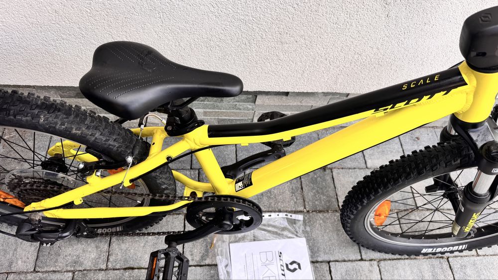 Super stan! Scott Scale koła 20” dla dziecka 4-7 lat