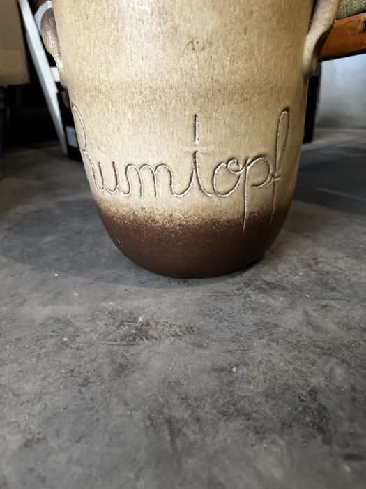 Stary Rumtopf garnek ceramiczny