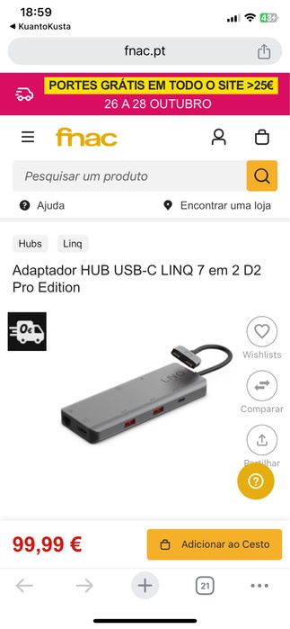 Adaptadores USB-C Hub 7in1/4in1/2xhdmi NOVOS