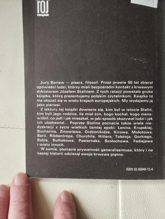 Boriew prywatne życie Stalina