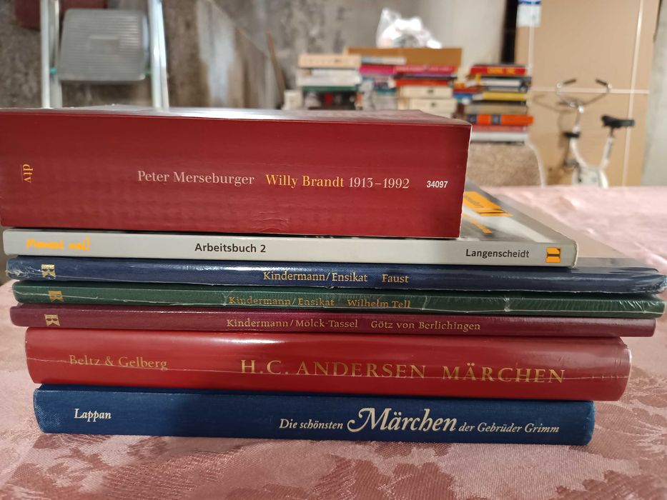 Lote livros em Alemão