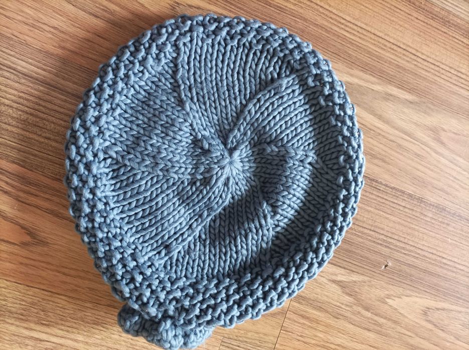 Czapka/beret szara
