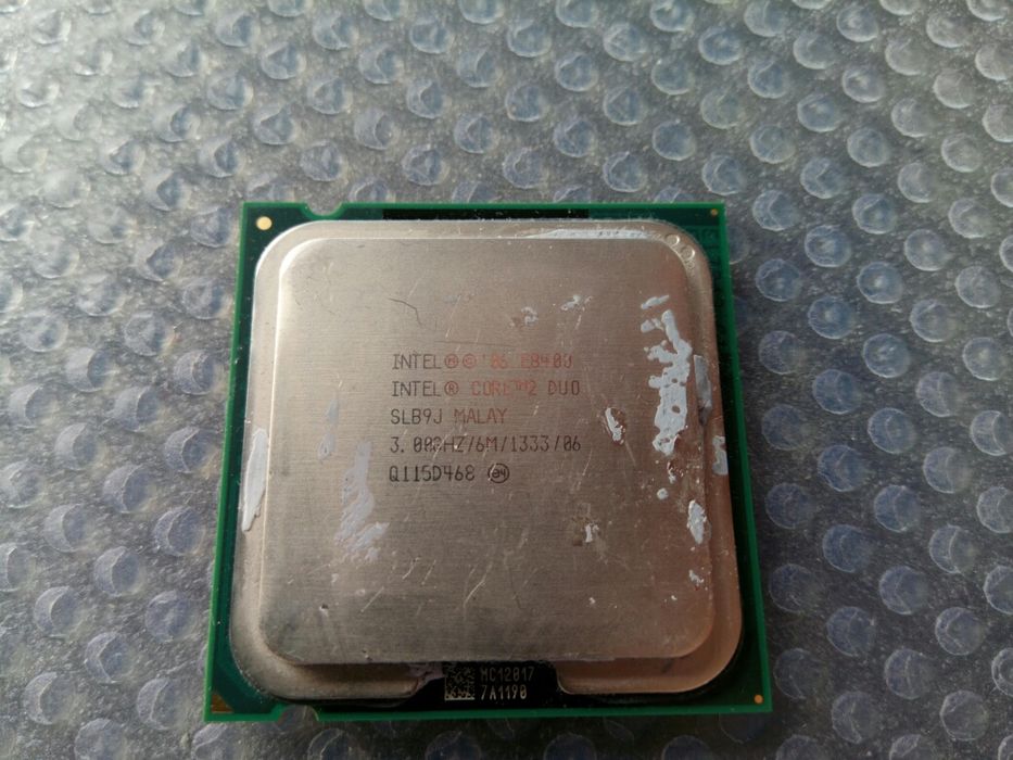 CPU Core2Duo E8400 3.00 Ghz, 6MB cache