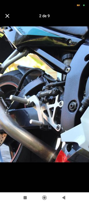 Mota yamaha r6 25 kW de livrete