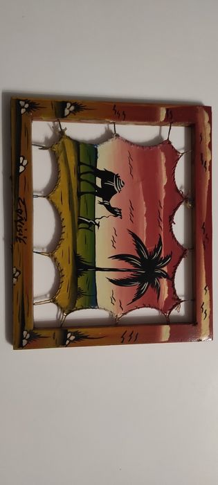 Obraz na koziej skórze