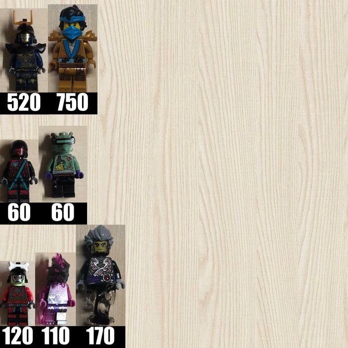 Оригінальні нові фігурки (Паки) Лего Ніндзяго з журналів