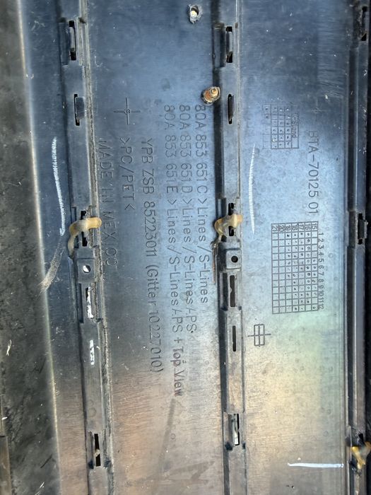 Grill audi q5 80a s-line