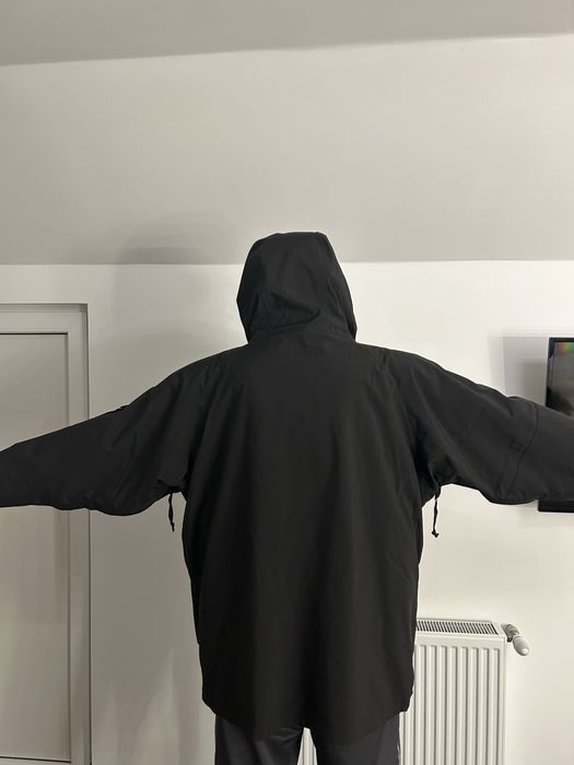 Тактична куртка з флісом Mil-Tec Wet Weather Jacket Gen II, Чорна, 3XL