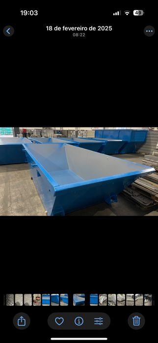 Contentor multibene para residos 6m3