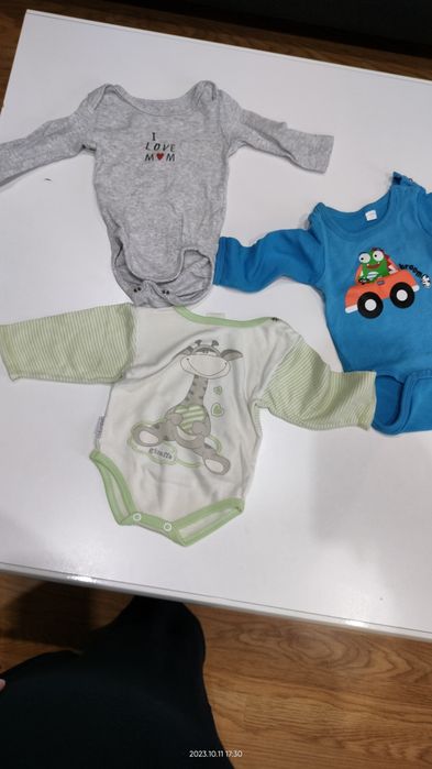 Body niemowlęce długi rękaw