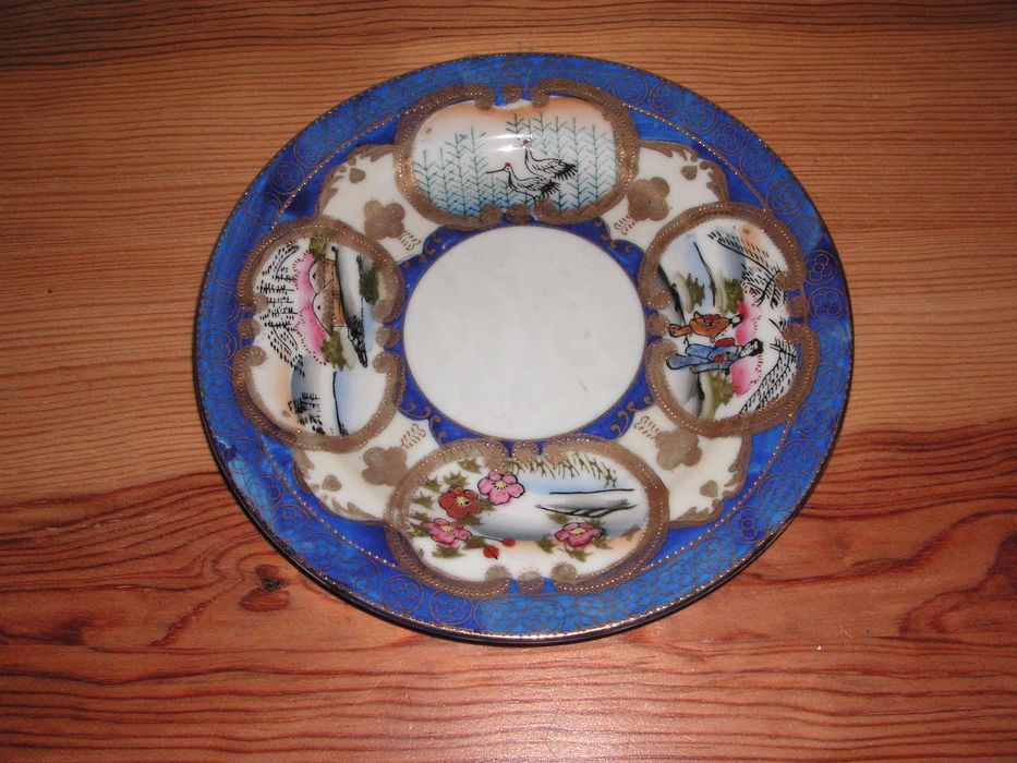 Prato  Porcelana Japonesa Antigo