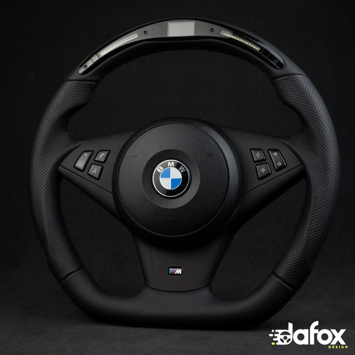 Kierownica do BMW E60/E61 M5, E63/E64 M6 – LCI & pre-LCI – mod. Dafox