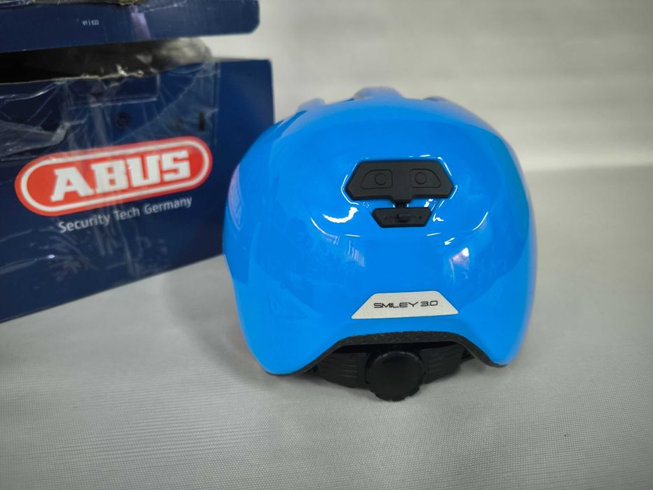 Kask rowerowy Abus Smiley 3.0 shiny blue S 45-50