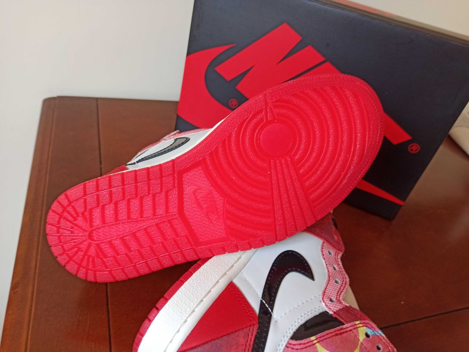 (r. 36) Nike Jordan 1 High OG Spider-Man Across the Spider DV1748,-601