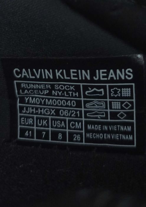 Кросівки Calvin Klein Jeans 41 26 см як нові
