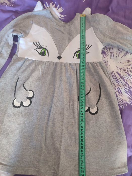 Плаття для дівчинки на байці