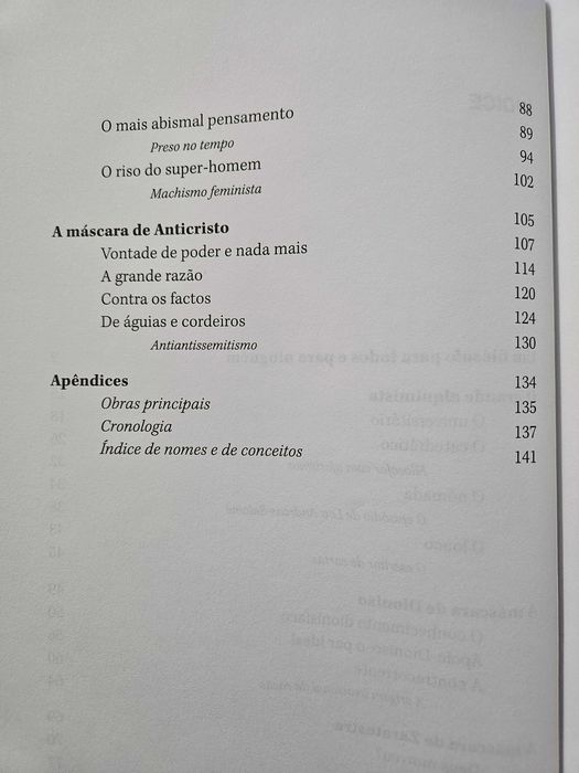 Livro Nietzsche - O super-homem e a vontade de poder