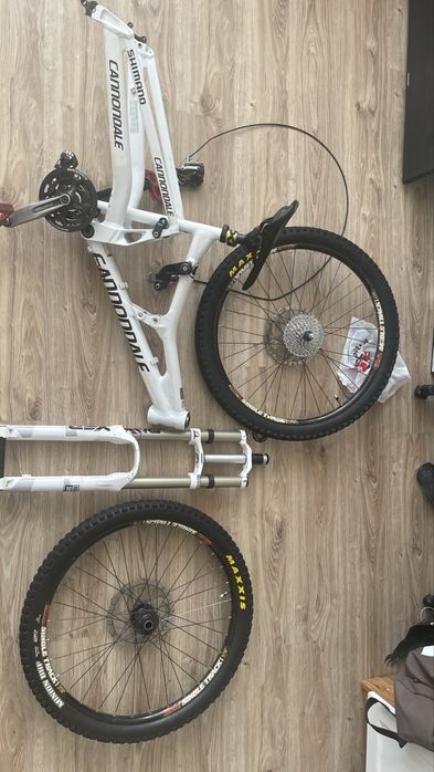 Продам двухподвес cannondale perp 2 деребаном