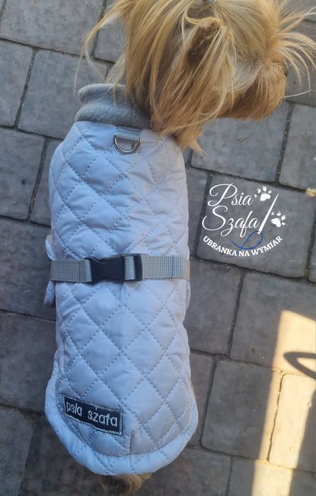 Kurtka zimowa  derka dla psa .jamnik .chi .maltańczyk  york na miare