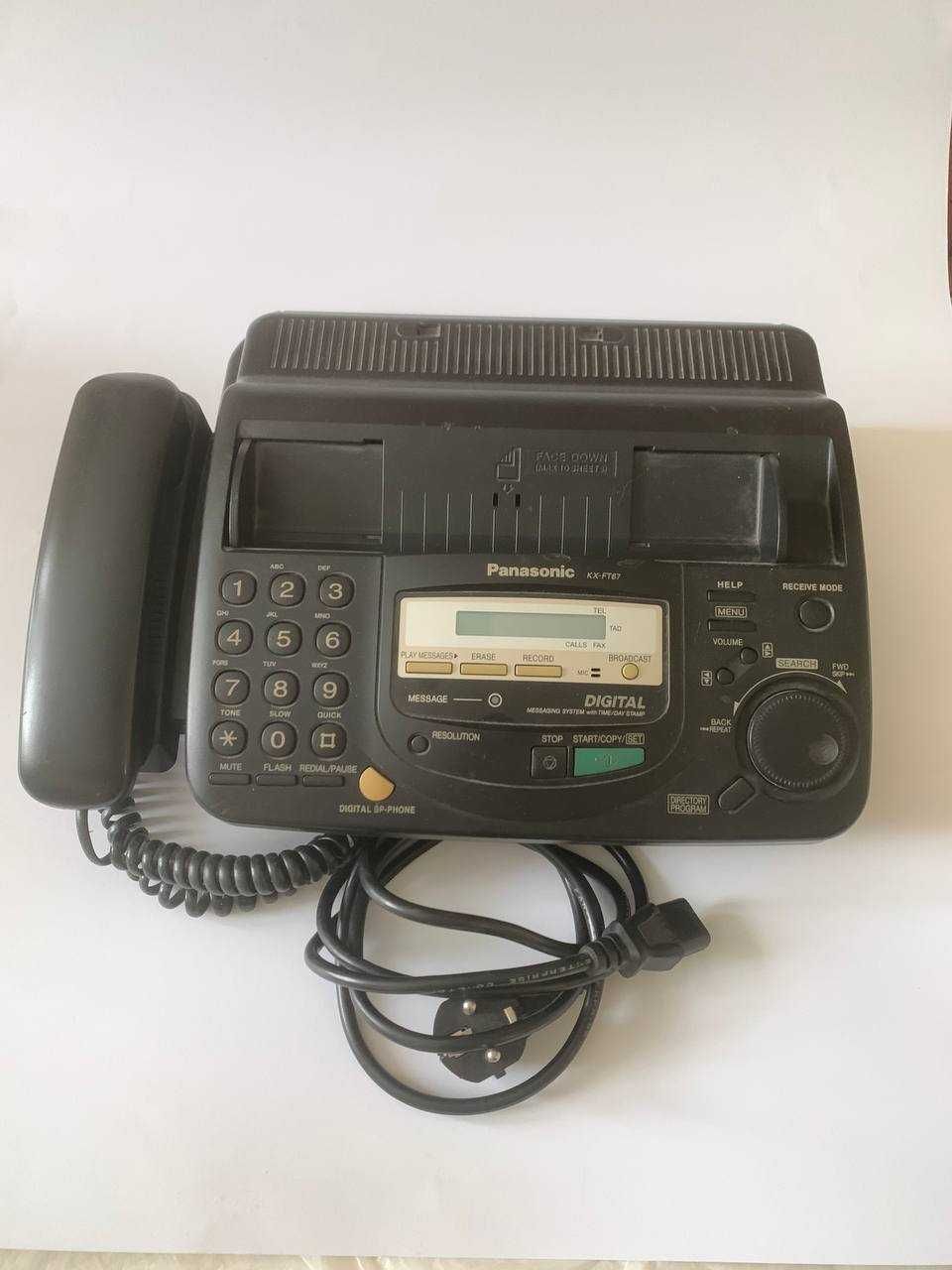 Телефон факс Panasonic KX-FT67: 300 грн. - Стационарные телефоны ...