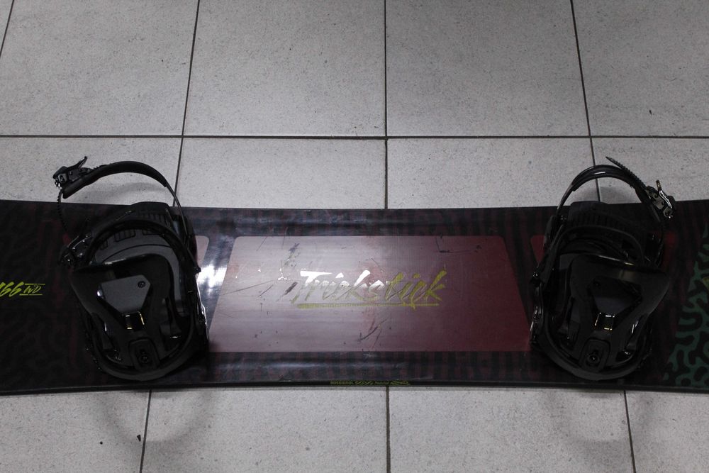 Deska Snowboard ROSSIGNOL TRICK STICK 166 WD cm + Wiązania NOWE (2)