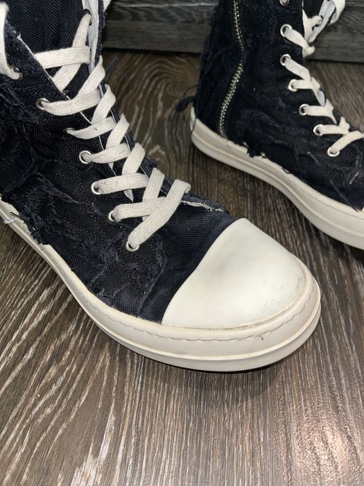 Rick owens ramones distressed