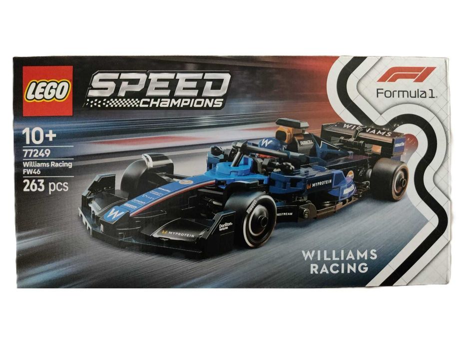 NOWY zestaw LEGO SPEED CHAMPIONS 77249 Bolid F1 Williams Racing FW46