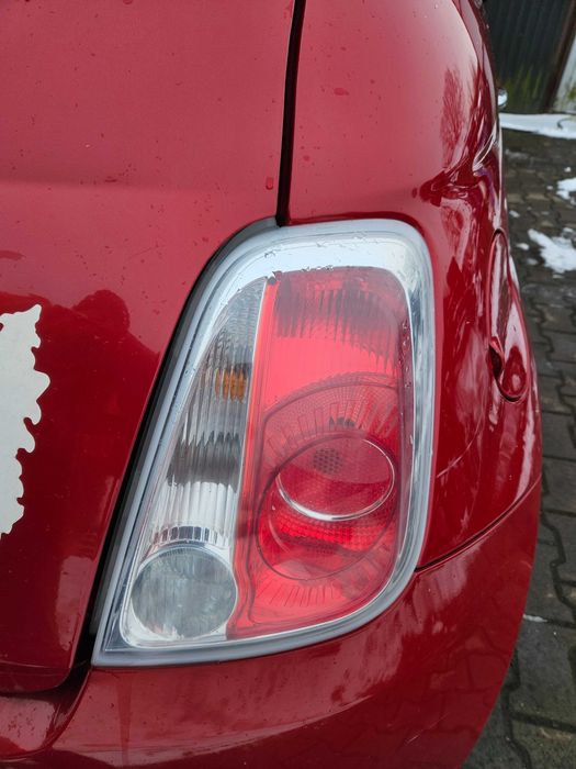 Fiat 500 lampa  tył prawy tylna